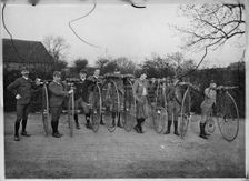 Possibly members of the Putney Cycling Club, England, c1890. Creator: Unknown
