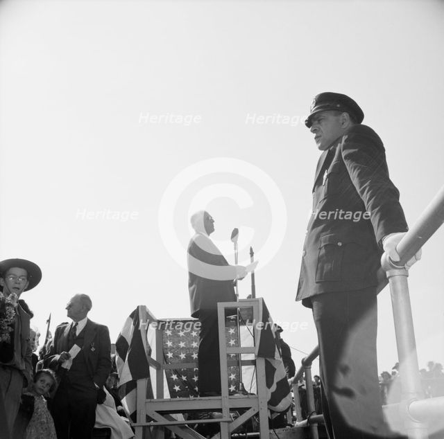 Possibly: Memorial Day, Gloucester, Massachusetts, 1943., 1943. Creator: Gordon Parks.
