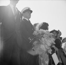 Possibly: Memorial Day, Gloucester, Massachusetts, 1943., 1943. Creator: Gordon Parks