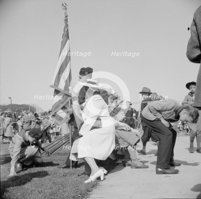 Possibly: Memorial Day, Gloucester, Massachusetts, 1943., 1943. Creator: Gordon Parks.
