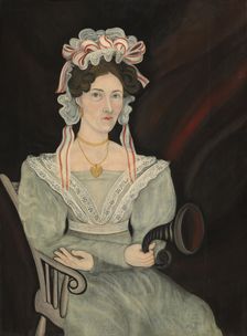 Possibly Mrs. William Sheldon, c. 1831. Creator: Asahel Powers
