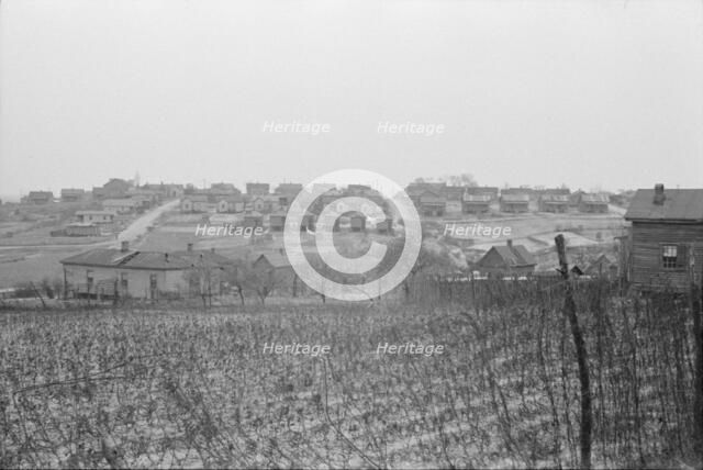 Possibly: Negro houses, Winston-Salem, North Carolina, 1935. Creator: Walker Evans.