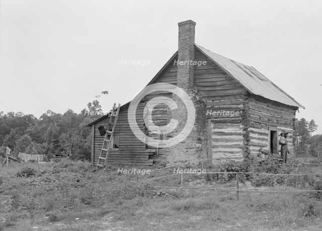 Possibly: Negro sharecropper house, Person County, North Carolina, 1939. Creator: Dorothea Lange.
