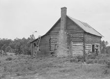 Possibly: Negro sharecropper house, Person County, North Carolina, 1939. Creator: Dorothea Lange