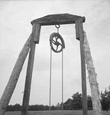 Possibly: Negro sharecropper tobacco farm, Person County, North Carolina, 1939. Creator: Dorothea Lange