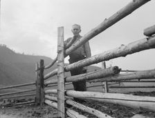 Possibly: Stump rancher and wife, Priest River Penninsula, Bonner County, Idaho, 1939. Creator: Dorothea Lange