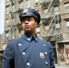 Possibly: Policeman no. 19687, New York, 1943. Creator: Gordon Parks