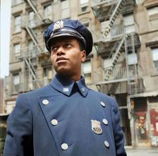 Possibly: Policeman no. 19687, New York, 1943. Creator: Gordon Parks