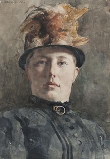 Possibly Wilhelmina (Mina) Carlson (1857-1943), nee Bredberg, artist. Creator: Carl Axel Hedelin