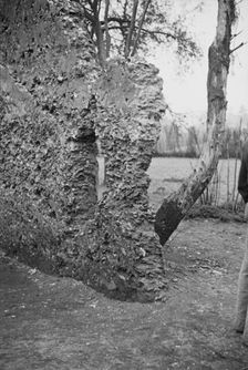 Possibly: Tabby construction, ruins of supposed Spanish mission, St. Marys, Georgia, 1936. Creator: Walker Evans