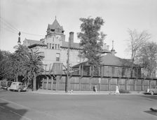 Possibly: The famed stockade, Yakima, Washington, 1939. Creator: Dorothea Lange