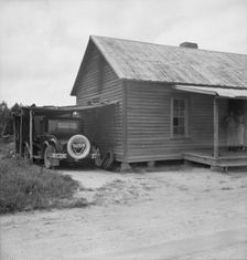 Possibly: Two tobacco tenant mothers (related) with...children, Wake County, North Carolina, 1939. Creator: Dorothea Lange