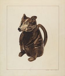 Possum Pitcher, c. 1938. Creator: Ernest A Towers Jr