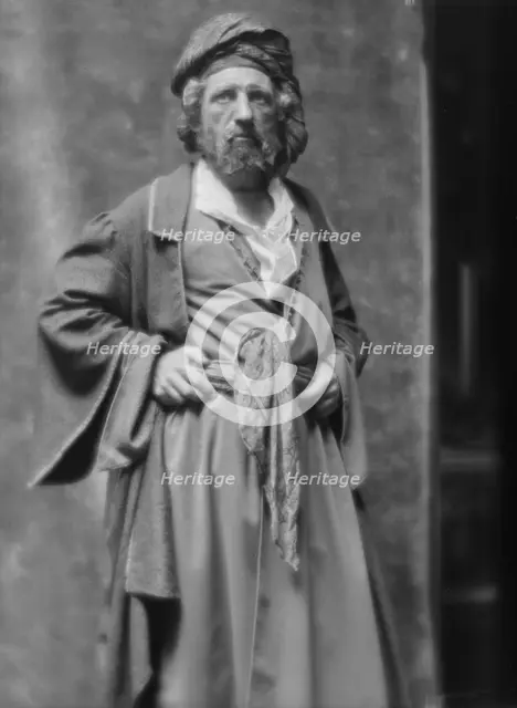 Post, Guy Bates, Mr., in costume, 1914 Mar. 11. Creator: Arnold Genthe.