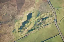 Post-medieval limestone quarry, near Croglin, Cumbria, 2013. Creator: Historic England Staff Photographer