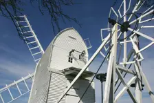 Post mill, Great Chishill, Cambridgeshire. Creator: Peter Thompson