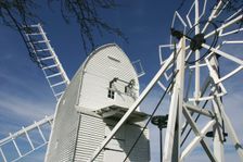 Post mill, Great Chishill, Cambridgeshire. Creator: Peter Thompson