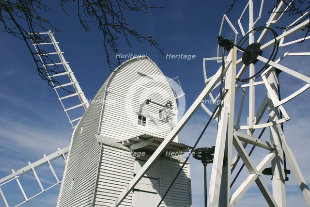 Post mill, Great Chishill, Cambridgeshire. Creator: Peter Thompson.
