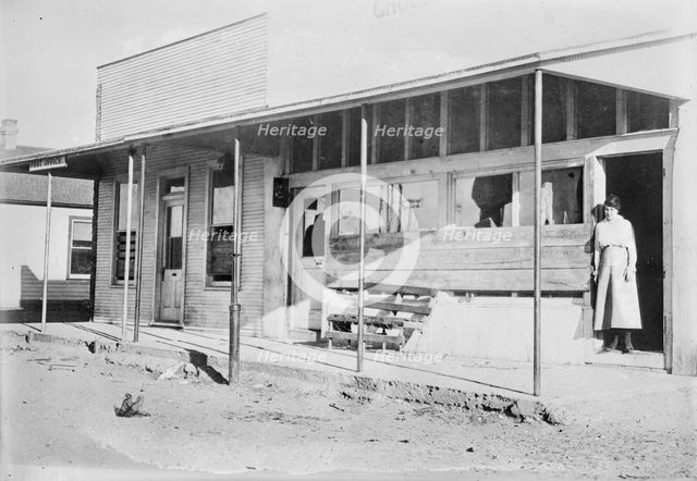 Post Office, Columbus, N.M., 1916. Creator: Bain News Service.