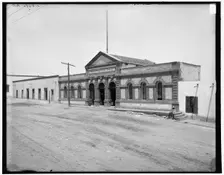 Post office, Ciudad Juarez, Mexico, (1902?). Creator: Unknown