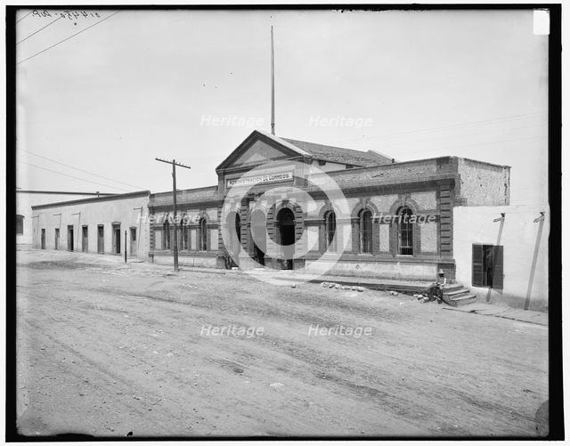 Post office, Ciudad Juarez, Mexico, (1902?). Creator: Unknown.