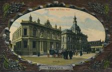 Post Office and Town Hall, Ipswich, Suffolk, c1905