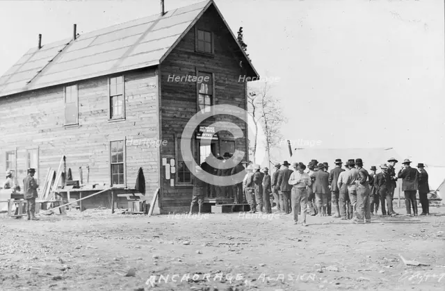 Post office, between c1906 and c1915. Creator: Eric A. Hegg.