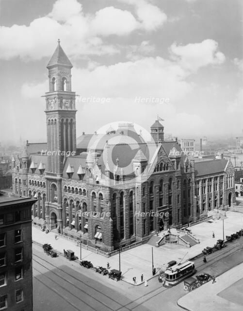 Post office, Detroit, Mich., c.between 1910 and 1920. Creator: Unknown.