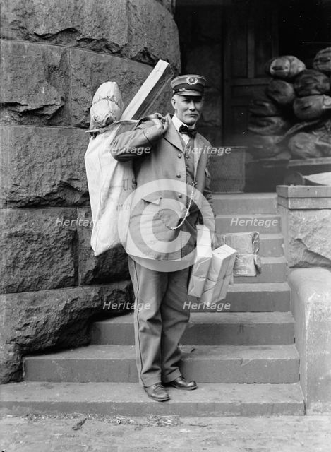 Post Office Department - Parcel Post, 1914. Creator: Harris & Ewing.