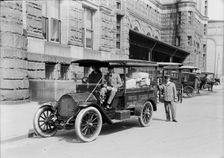 Post Office Department - Parcel Post, 1914. Creator: Harris & Ewing