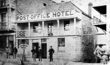 Post Office Hotel, Queen Street, Brisbane, c1873. Creator: Unknown