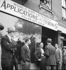 Post office, Lower East Side, New York City, 1936. Creator: Dorothea Lange