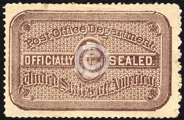 Post Office seal, 1889. Creator: National Bank Note Company.