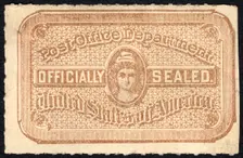 Post Office seal, 1892. Creator: National Bank Note Company