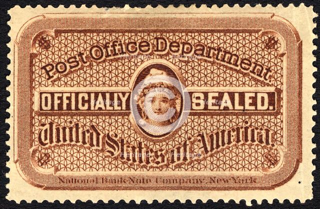 Post Office seal, c. 1879. Creator: National Bank Note Company.