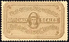 Post Office seal, c. 1889. Creator: National Bank Note Company