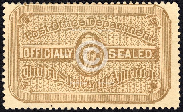 Post Office seal, c. 1889. Creator: National Bank Note Company.