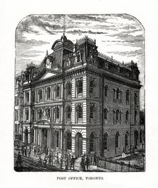 Post Office, Toronto, Ontario, Canada, 19th century