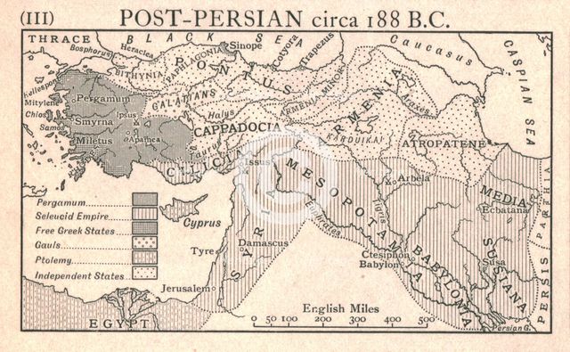 'Post-Persian, circa 188 B.C.', c1915.  Creator: Emery Walker Ltd.