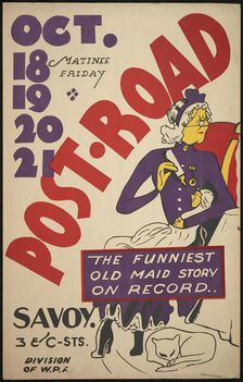 Post Road, San Diego, 1938. Creator: Unknown