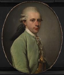 Postmaster General Frederik Hauch as a young man, 1776. Creator: Jens Juel