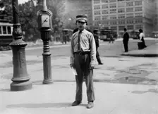 Postal Tel. Co. Summer Uniform, between c1910 and c1915. Creator: Bain News Service