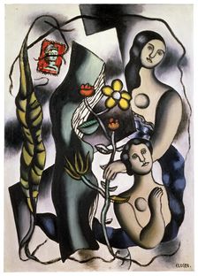 Postcard 1932. Creator: Fernand Leger