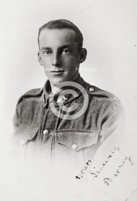 Postcard from Bernard Laurence 'Barney' Nugent, c1917. Creator: Murphy.