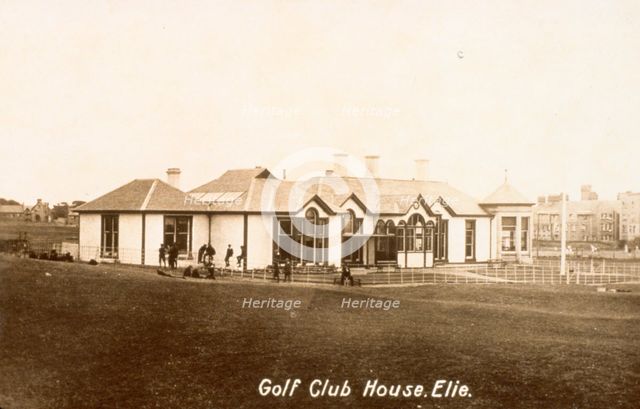 Postcard of Golf Club House, Elie, 1914. Creator: Unknown.