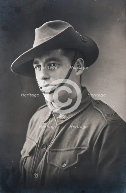 Postcard of soldier 'Jack', friend of Bernard Laurence 'Barney' Nugent. Creator: Murphy.