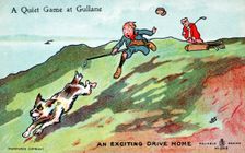 Postcard with golfing theme, c1900s-c1910s. Creator: Unknown