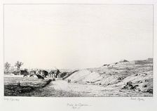 Poste de Charonne, Siege of Paris, 1870-1871. Artist: Paul Roux