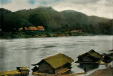 Poste De Trai-Hut (Stilt House), 1900. Creator: Unknown