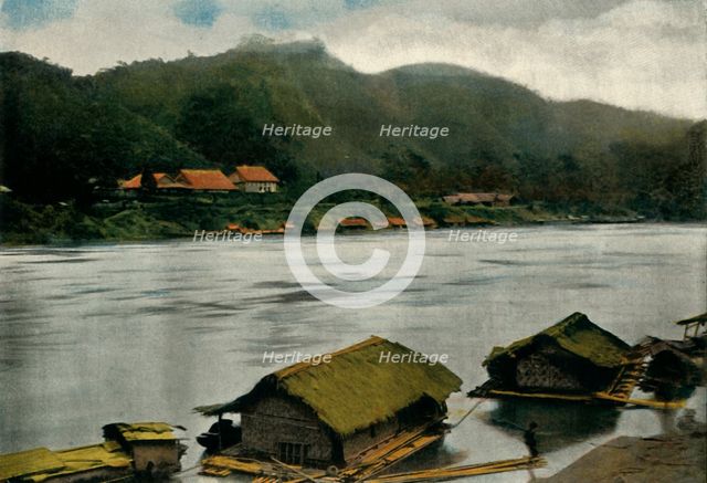 'Poste De Trai-Hut', (Stilt House), 1900. Creator: Unknown.